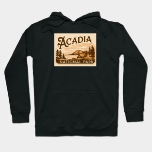 Acadia National Park Vintage Hoodie